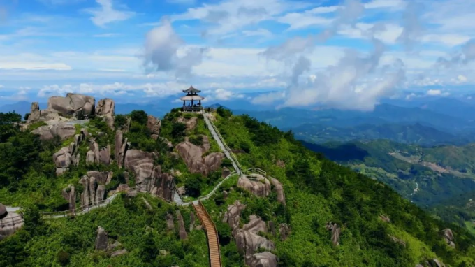 4A九仙山,岱仙溪竹筏漂流,星火基地,陶瓷馆,红色旧址纯玩2日游